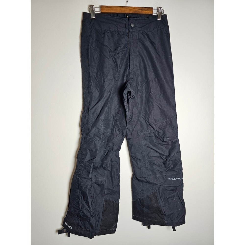 Gorpcore Columbia Titanium Snow Pants Womens S Black Omni-Tech Waterproof Ski